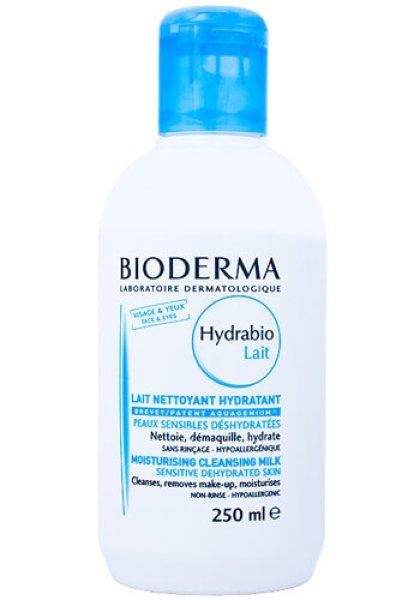 Bioderma Arctisztító tej Hydrabio Lait (Moisture Cleansing Milk) 250 ml