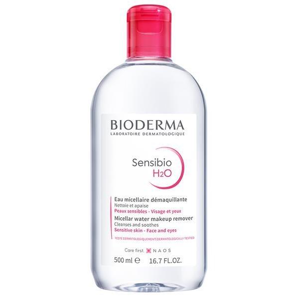 Bioderma Nyugtató arctonik Sensibio H2O (Solution Micellaire) 500 ml