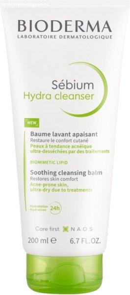 Bioderma Tisztító balzsam bőrhibákra Sébium Hydra Cleanser (Soothing Clean
Balm) 200 ml