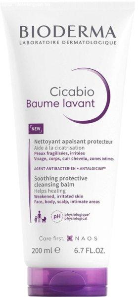 Bioderma Nyugtató és védő tisztító balzsam Cicabio (Soothing Protective
Cleansing Balm) 200 ml