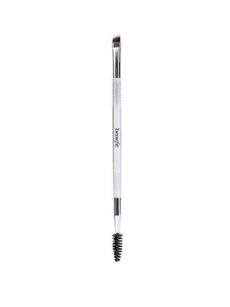 Benefit Kétoldalas szemöldökkefe (Dual-ended Angled Eyebrow Brush)