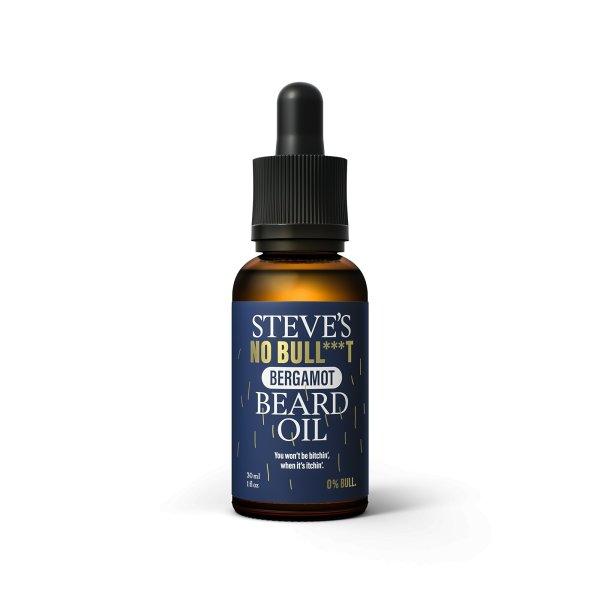Steve's Rövid szakállápoló olaj No Bull***t (Short Beard Oil) 30 ml