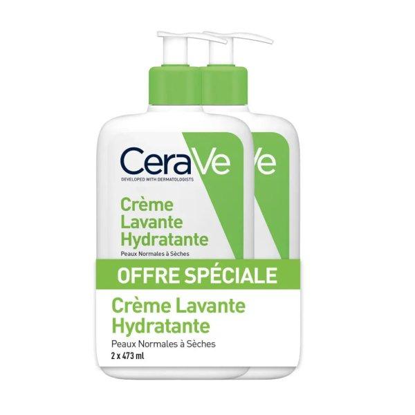 CeraVe Hidratáló tisztító gél szett arcra és testre (Hydrating Cleanser) 2
x 473 ml