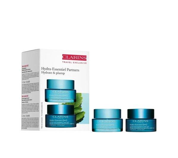 Clarins Hidratáló bőrápoló ajándékcsomag Hydra-Essentiel Partners