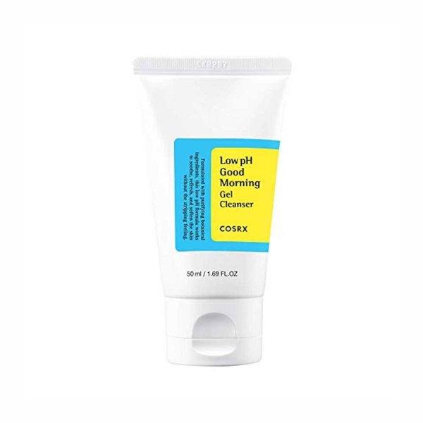 COSRX Alacsony pH-értékű arctisztító zselé (Gel Cleanser) 50 ml