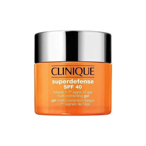 Clinique Védő nappali zselés krém Superdefence SPF 40 (Multi-Correcting
Cream) 50 ml