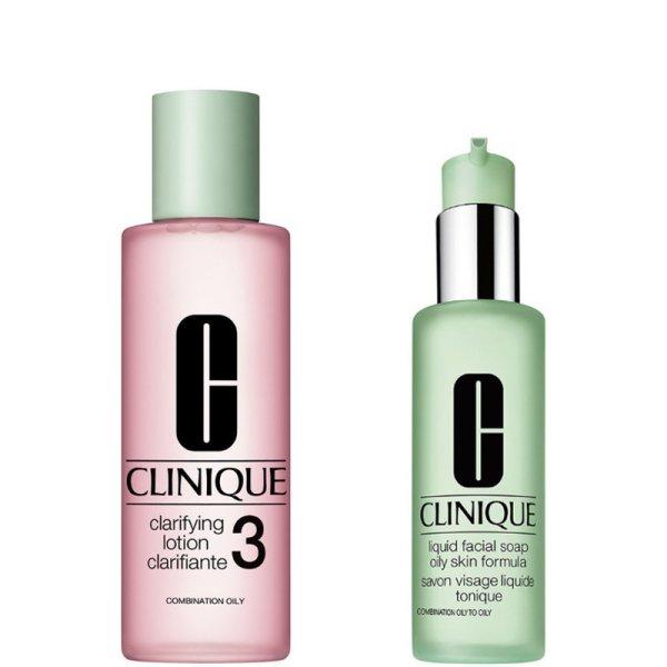 Clinique Ajándékcsomag Cleansing + Exfoliation Kit