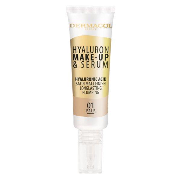 Dermacol Smink és szérum 2 az 1-ben (Hyaluron Make-up and Serum) 25 g 02 Nude