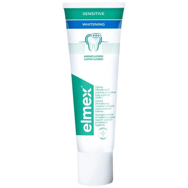 Elmex Fehérítő fogkrém érzékeny fogakra Sensitive Whitening 75 ml