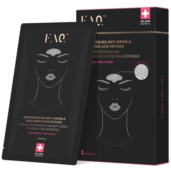 Foreo Ránctalanító mikrotűs tapaszok homlokra hialuronsavval FAQ
(Microneedling Anti-Wrinkle Hyaluronic Acid Patches) 3 db