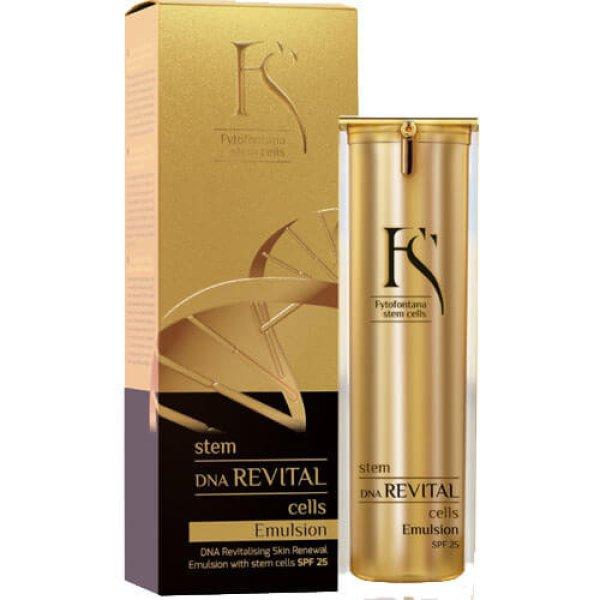Fytofontana DNA Revital Emulsion - Emulzió őssejtekkel a bőr
megújításához és a DNS revitalizálásához 25 30 ml