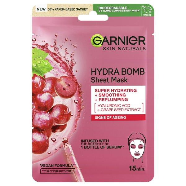 Garnier Textil hidratáló maszk Hydra Bomb (Tissue Mask) 28 g
