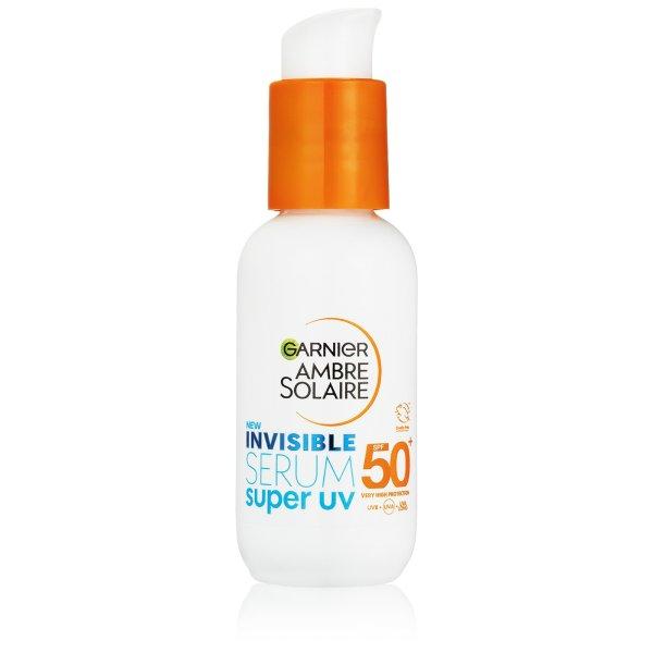Garnier Nappali szérum UV sugárzás ellen SPF 50 (Invisible Serum) 30 ml
