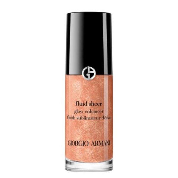 Giorgio Armani Bőrvilágosító tonizáló krém Fluid Sheer (Glow Enhancer) 18
ml 11