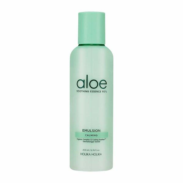 Holika Holika Nyugtató arcápoló emulzió Aloe Soothing Essence 90% (Calming
Emulsion) 200 ml