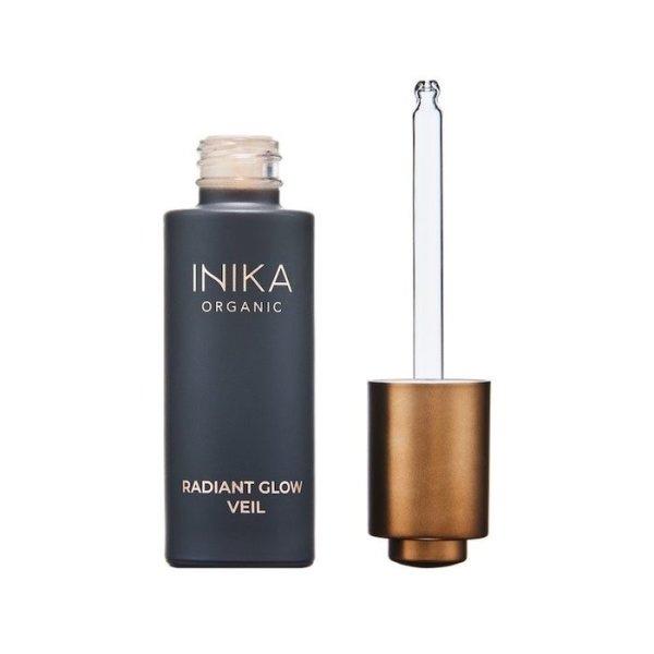 INIKA Organic Többfunkciós világosító alapozó (Radiant Glow Veil) 30 ml