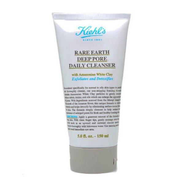 Kiehl's Pórusokat minimalizáló tisztító gél Rare Earth (Deep Pore
Daily Cleanser) 150 ml