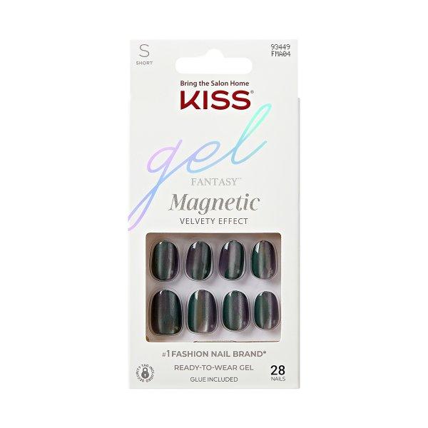 KISS Gél körmök Gel Fantasy Magnetic 28 db