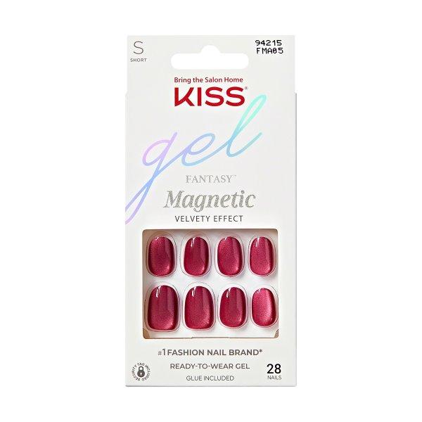 KISS Gél körmök Gel Fantasy Magnetic (Set Us Free) 28 db