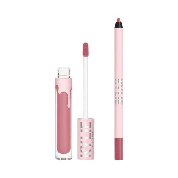 Kylie Cosmetics Szett Velvet Liquid Lipstick + Lip Liner 305 Harmony
