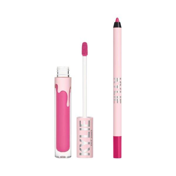 Kylie Cosmetics Szett Velvet Liquid Lipstick + Lip Liner 306 Say No More