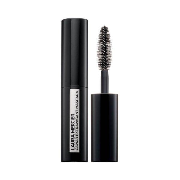 Laura Mercier Volumennövelő és hosszabbító szempillaspirál Caviar
Extravagant (Mini Mascara) 4,5 ml Black