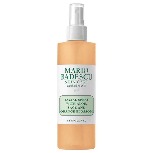 Mario Badescu Hidratáló arcpermet (Facial Spray with Aloe, Sage & Orange
Blossom) 236 ml