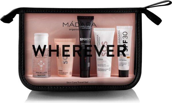 MÁDARA Utazási bőrápoló készlet (Wherever Travel Set 5-In-1)