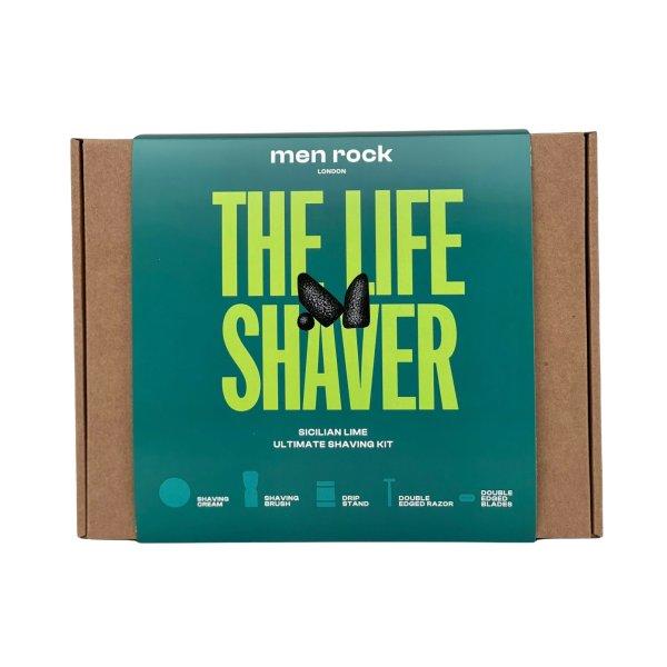 Men Rock London Borotválkozó ápoló ajándékkészlet Sicilian Lime (Ultimate
Classic Shaving Gift Set)