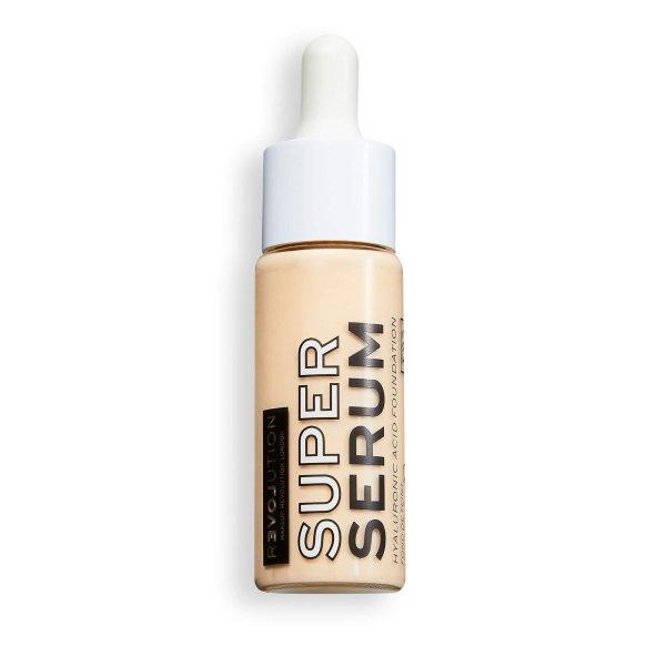 Revolution Hidratáló alapozó Relove Super Serum (Hyaluronic Acid Foundation)
25 ml F2