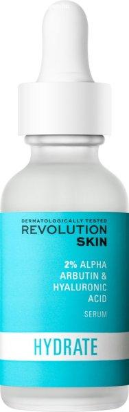 Revolution Skincare Hidratáló arcrszérum Hydrating (2% Alpha Arbutin &
Hyaluronic Acid Serum) 30 ml