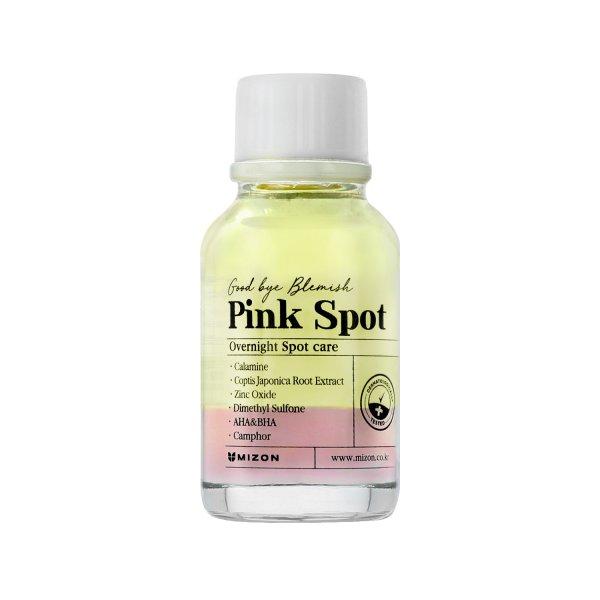 Mizon Éjszakai szérum akne elleni púderral Pink Spot Good Bye Blemish
(Overnight Spot Care) 19 ml