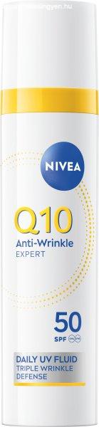 Nivea Nappali bőrápoló fluid SPF 50 Q10 Anti-Wrinkle Expert (Daily UV Fluid)
40 ml