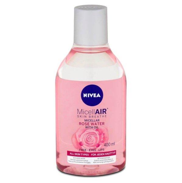 Nivea Kétfázisú micellás víz rózsavízzel (Micellar Rose Water) 400 ml