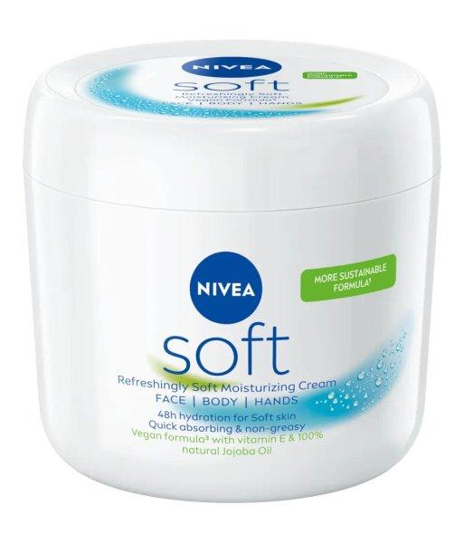 Nivea Friss hidratáló krém Soft (Refreshingly Soft Moisturizing Cream) 500 ml