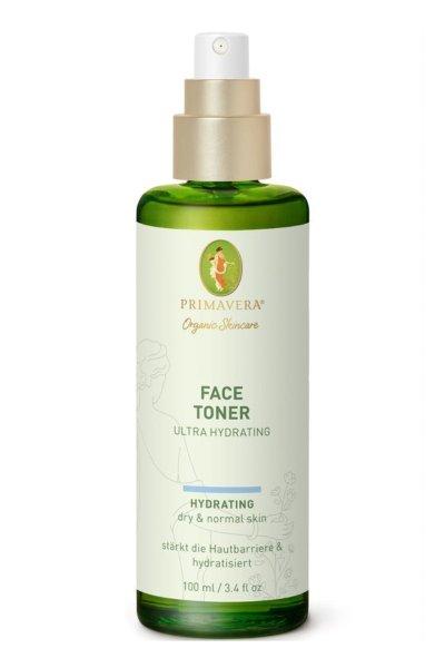 Primavera Hidratáló bőrápoló tonik Ultra Hydrating (Face Toner) 100 ml