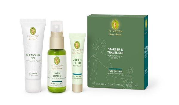 Primavera Bőrápoló ajándékszett Pure Balance (Starter & Travel Set)