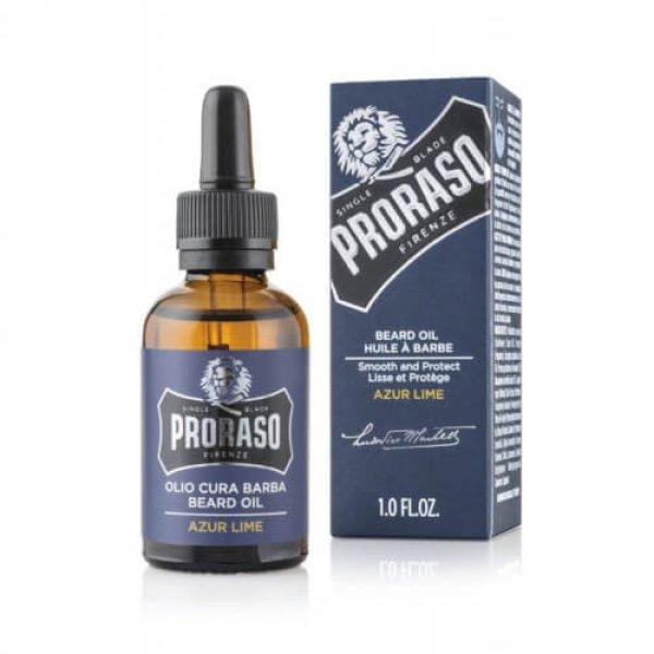 Proraso Szakállápoló olaj mediterrán citrusfélékkel Azur Lime (Beard Oil)
30 ml