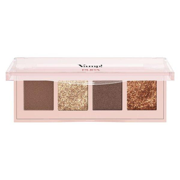 PUPA Milano Szemhéjfesték paletta Vamp! (Palette) 5,2 g 002 Gold Bronze