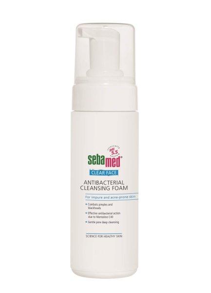 Sebamed Antibakteriális tisztítóhab Clear Face (Antibacterial Cleansing Foam)
150 ml