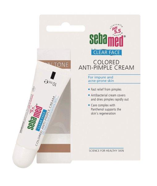 Sebamed Tonizáló krém akné ellen Clear Face (Coloured Anti-Pimple Cream) 10
ml