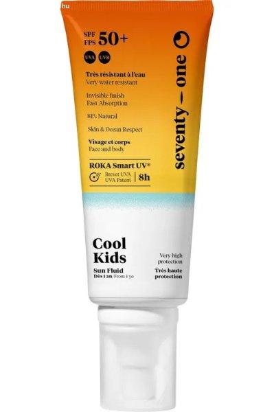 SeventyOne Fényvédő fluid gyerekeknek SPF 50+ Cool Kids (Sun Fluid) 100 ml