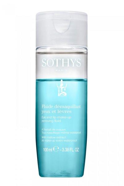 SOTHYS Paris Kétfázisú sminklemosó szemre és ajakra (Eye and Lip Make-Up
Removing Fluid) 100 ml