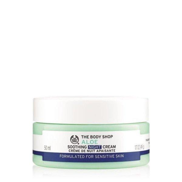 The Body Shop Nyugtató éjszakai krém Aloe (Soothing Night Cream) 50 ml