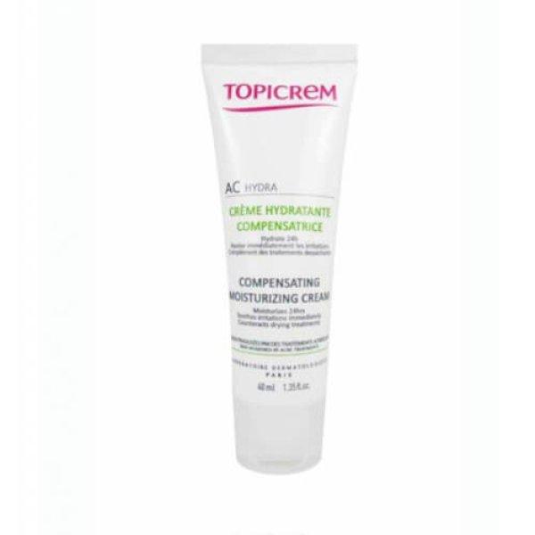 Topicrem Hidratáló krém zsíros és pattanásos bőrre AC Hydra (Compensating
Moisturizing Cream) 40 ml