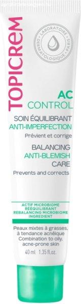 Topicrem Nappali krém kombinált és zsíros bőrre AC Control (Balancing
Anti-Blemish Care) 40 ml