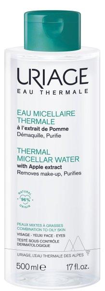 Uriage Micellás tisztító víz kombinált és zsíros bőrre Eau
Thermale(Thermal Micellar Water) 400 ml 500 ml