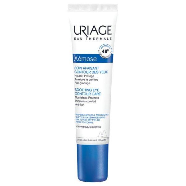 Uriage Nyugtató szemkörnyékápoló krém száraz és atópiás bőrre Xémose
(Soothing Eye Contour Care) 15 ml