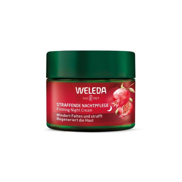 Weleda Feszesítő éjszakai krém gránátalmával és maca peptidekkel
(Firming Night Cream) 40 ml