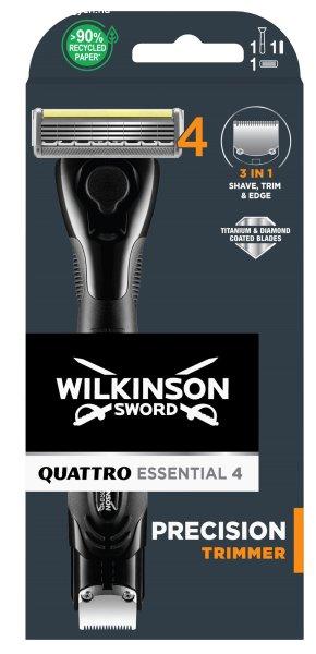 Wilkinson Sword Borotva férfiaknak Quattro Essential Precision Trimmer